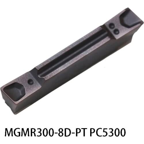 Original MGMR300-8D-PT PC5300 Two-headed CNC Cutting Carbide Inserts MGMR300 MGMR 300 Lathe Cutter Parting Off Tools CNC