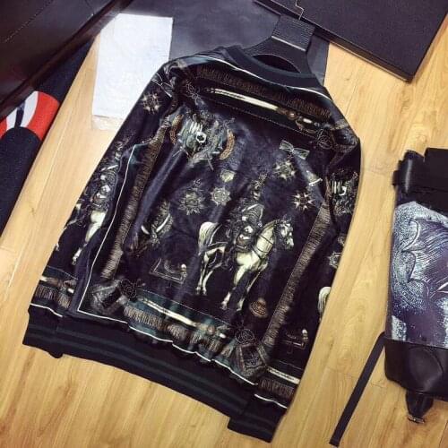 Plus Size Women/Men Velvet Hoodies Autumn Winter Pullover Vintage Horse Print Casual XXL XXXL Hooded Tops