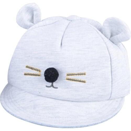 Hats Baby Boys Girls Mouse Adjustable Baseball Cap Wide Brim Sun Visors Snapback Hat