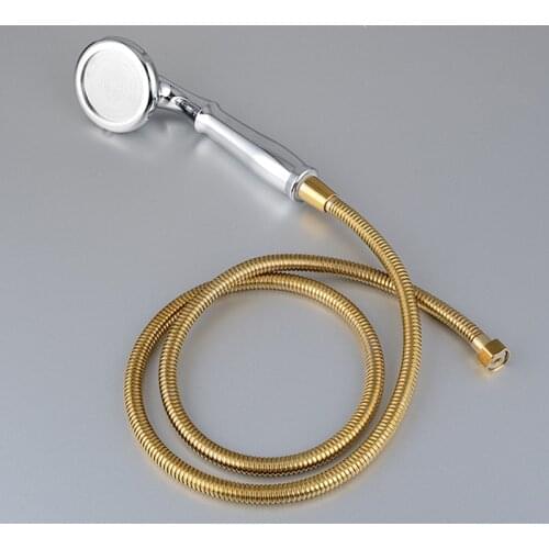 1PC 1/1.5/2/3/5m Stainless Steel Shower Hose High Quality Faucet Hose Flexible Shower Hose Thick Silicone Bathroom Watering Hose