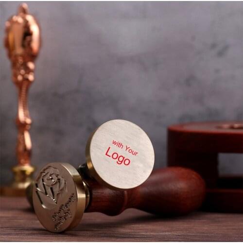 Custom Seal Wax stamp head with your Logo Personalized Wax Seal custom logo 22/25/30/35mm Craft for Card Making Wedding Letter