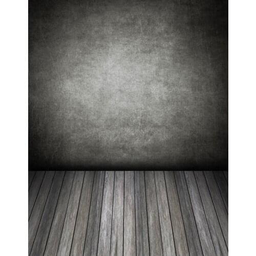 TR photographic background bright grey concrete wall grey wood floor backdrops baby children wedding photo backdrop custom 8x8ft