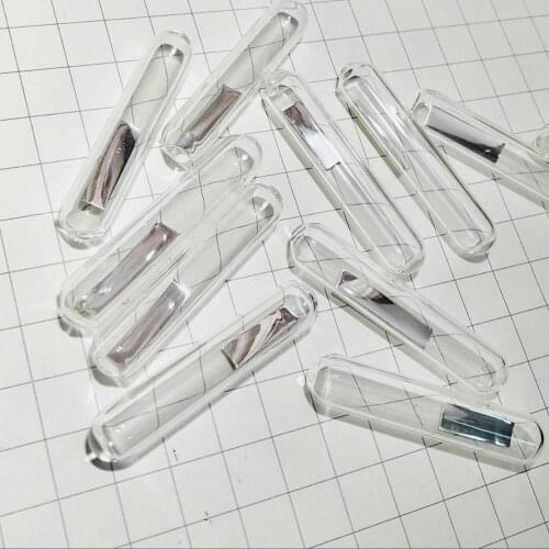 High Purity Mirror Polish Silver Foil Ag 4N 99.99% 15*5*0.16mm