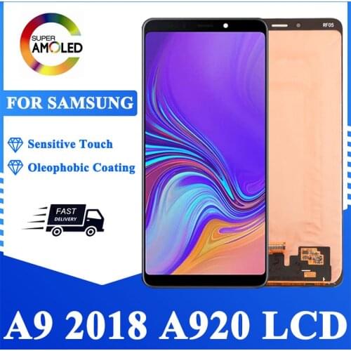 6.3'' LCD For Samsung Galaxy A9 2018 A920 A920F SM-A920F/DS LCD Display Touch Screen Digitizer For Samsung A9s A9 Star Pro