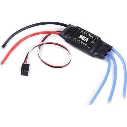 2PCS XXD30A Brushless ESC Lipo 2-4S BEC 5V/2A Electronic Speed Controller for FPV Multicopter fix-wing helicopter