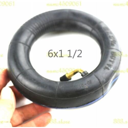 4 PCS 6X1.5 6 Inch Scooter Inner Tube 6x1 1/2 inner tire fits for Electric Scooter Wheel Chair Truck