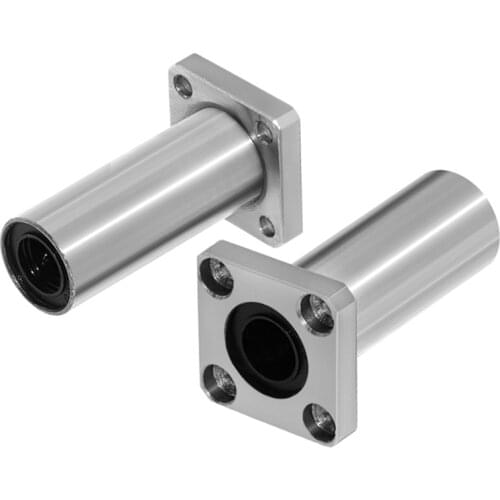 4pcs/lot LMK8LUU LMK10LUU LMK12LUU Square Flanged Type Linear Bushing Ball Bearing CNC Parts 3D Printer Ultimaker 2 Heating Bed