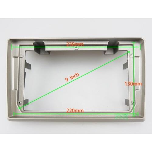 9 INCH Car Audio Frame GPS Navigation Fascia Panel Car dvd Plastic Frame Fascia is suitable for 2005-2008 NISSAN SERENA C25