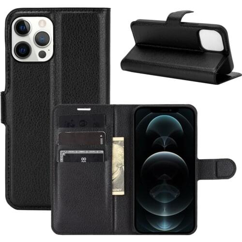 For Iphone 12 Pro max Case Cover Wallet Leather Flip Leather Phone Case For Iphone 12 Pro max High Quality Stand Cover