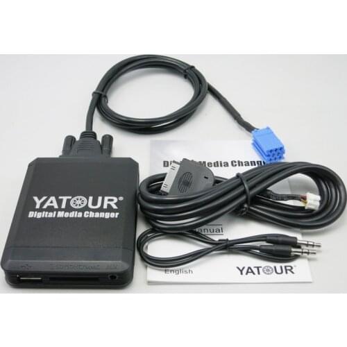 Yatour YTM07 Digital USB SD AUX Bluetooth ipod iphone interface for Smart 450 Lancia Lybra Fiat Brava Bravo Marea 8-Pin Plyer
