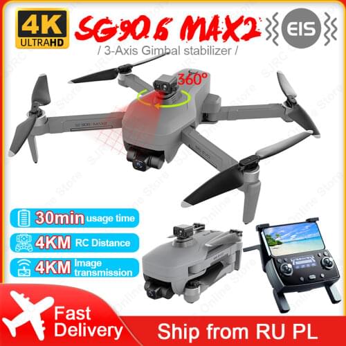 SG906 Max Drone 4K Profesional GPS with WiFi 4K HD Camera Drone 3-Axis Gimbal Professional Obstacle Avoidance RC Quadcopter Dron