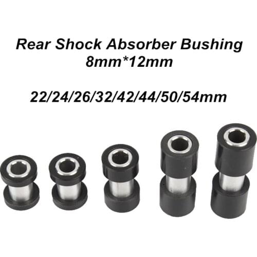 MTB Mountain Bike Rear Shock Absorber Bushing 8mm 12mm Shocks Accessories 22/24/26/32/42/46/50/52mm