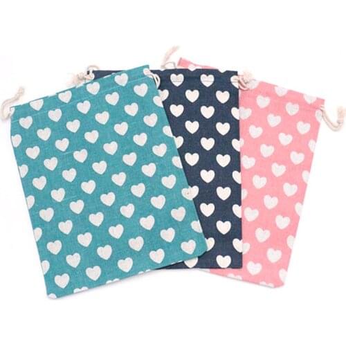 Hot Free Shipping 50PCS Mixed Colors Jewelry Packaging&Display Drawable Pouches Cotton Bags Wedding Gift Bags 19x24cm Cheap Bag