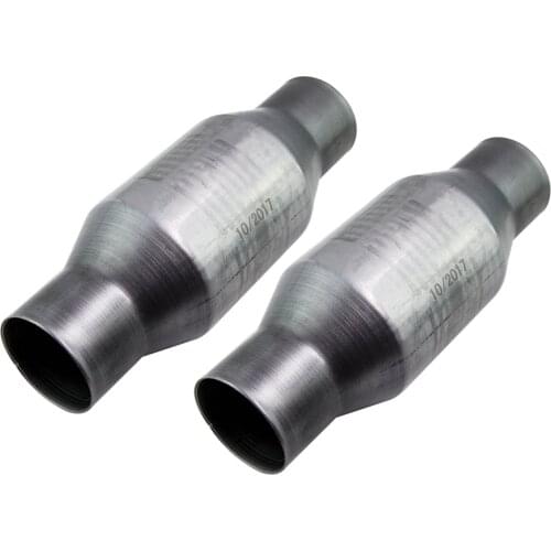 2.5" Inlet/Outlet Catalytic Converter High Flow Stainless steel 410250