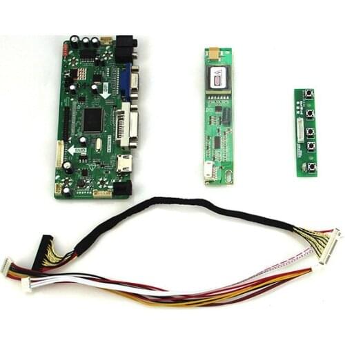M.NT68676 LCD/LED Controller Driver Board For B154EW02 CLAA154WA05 (HDMI+VGA+DVI+Audio)
