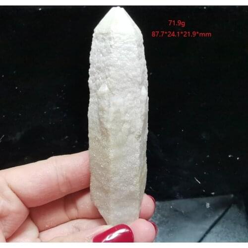 Natural raw material quartz white transparent crystal cluster healing crystal home decoration raw material crystal mineral