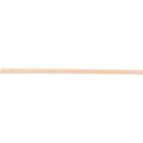 New 1pcs Dollhouse Miniature Molding Wood Trim Top Line Dolls House DIY Accessories