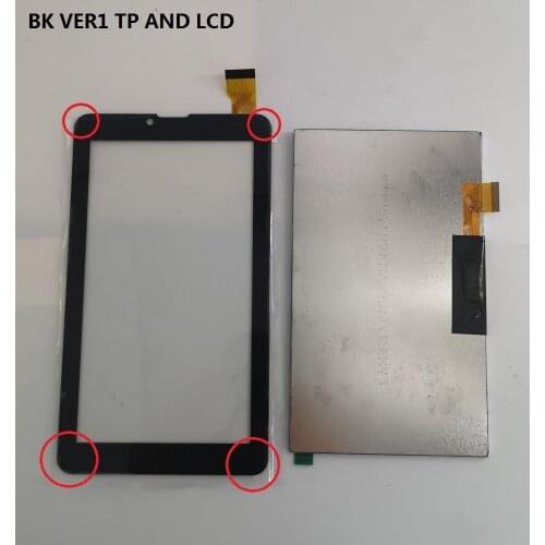 7" new for FINEPOWER E1 E2 E3 E4 E5 3G tablet pc lcd display Touch Screen Digitizer Sensor