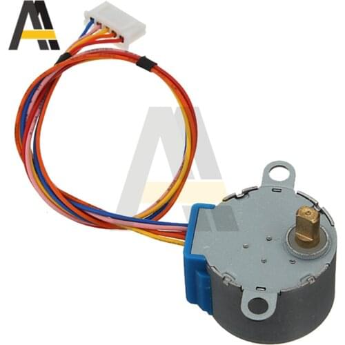 28BYJ-48 Stepper Motor Lead DC 5V 12V Reduction Step Gear Stepper Motor 4 Phase 28byj 28byj48 25cm for Arduino Diy Kit