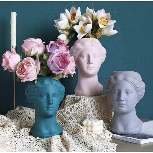 Vase Living room flower arrangement Resin Home decoration ornaments Flower arrangement Flower vases Room decor Decoration salon