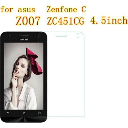 2.5D 9H Screen protector tempered glass FOR ASUS Zenfone C zenfoneC ZC451CG Z007 zc 451cg zc451 cg Screen Protector Film