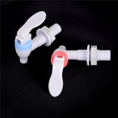 1PC Plastic Replacement Push Type Mineral Water Dispenser Spigot Valve Faucet Tap Water Faucet Bar Kitchen Household Drink Tools