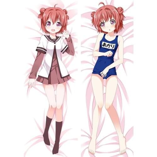 Anime Yuruyuri Loli Character Akaza Akari Dakimakura Hugging Body Pillow Case Cover High Quality Home Bedding