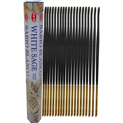 White Sage Fragrant 20 Stick Incense-White Salvia