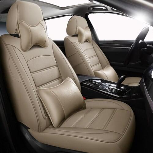 ZHOUSHENGLEE Custom car seat covers For infiniti fx isuzu d-max jac s3 jaguar f-pace jaguar xf car accessories seat covers