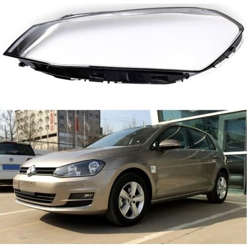 For Volkswagen Golf headlight housing 2014 2015 2016 2017 Volkswagen Golf 7 front combination headlight plexiglass lampshade