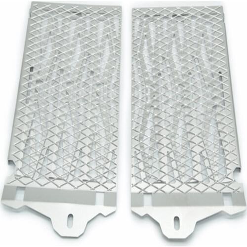 Bike GP Stainless Steel Radiator Guard for BMW R1200GS/ Adventure 14-ON Silver With grid