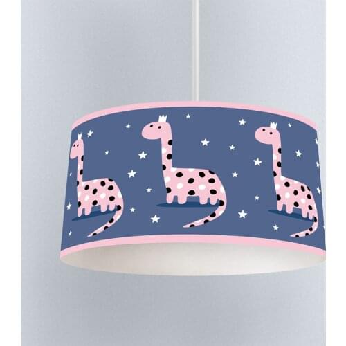 Lamp For Kids Bedrooms Light Chandelier for Living Room Childrens Room Blue Pink Dinosaur Model 292