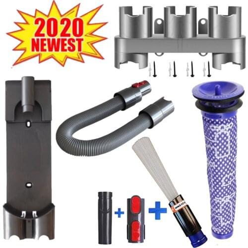 Cleaning Tool Brush tube Adaptor filter Hepa hanger Set for Dyson V7 V8 V10 V11 V6 DC35 DC61 DC62 Vacuum Cleaner Dust Daddy Tool