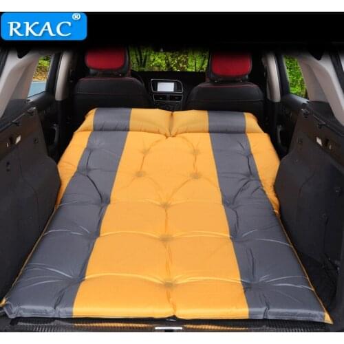 Automatic Inflatable Universal FOR ALL SUV Car Air Inflation Mattress Bed Auto Back Seat Cover Drive Travel Car Inflatable Bed