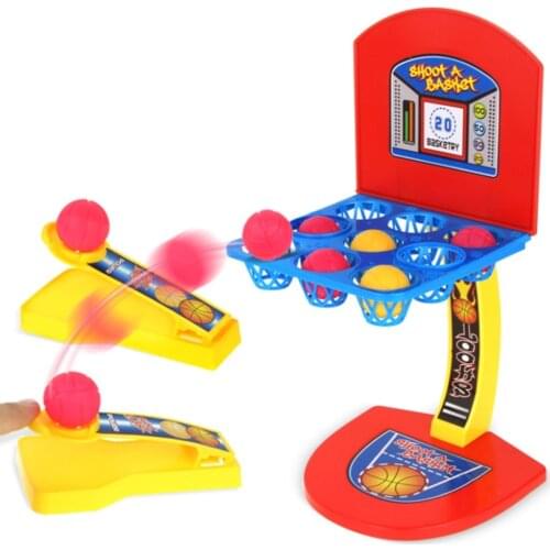 Mini Table Toys Desktop Shooting Basketball Hoop Parent-child Interactive Game Gift For Children Kids
