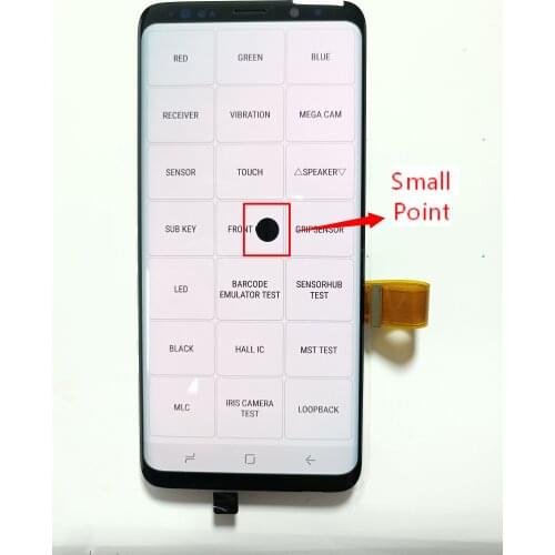 Original lcd Random point For Samsung S9 G960 G960F LCD Display Touch Screen Digitizer With Dead Pixel Part
