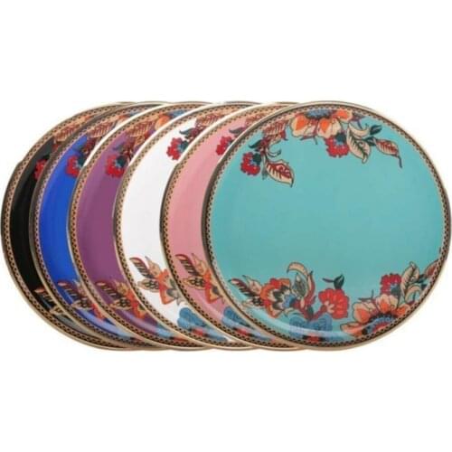 Field Glass Lorena Asorti service plate 31 cm 6 pieces
