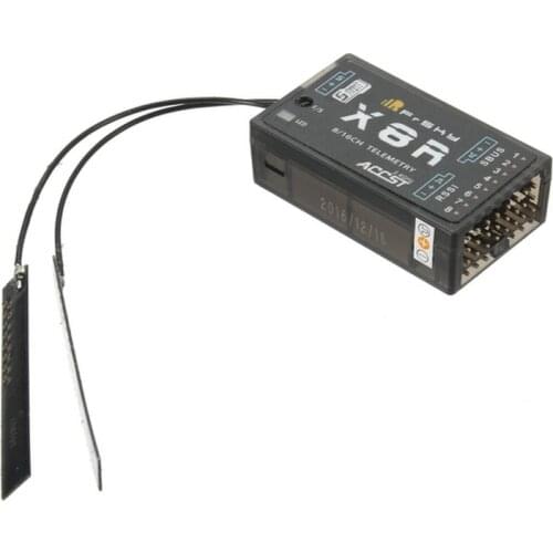 FrSky X8R 2.4G 16CH SBUS Full Duplex Telemetry Receiver for Taranis X9D X9D PLUS- PCB RC Airplane FPV Racing Drone Transmitter