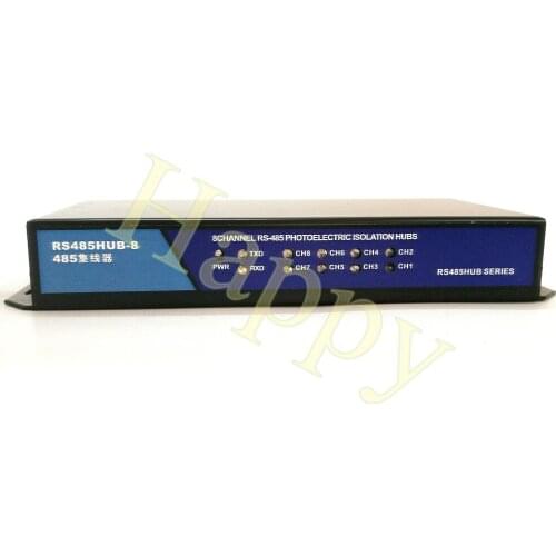 RS485 Hub Sharer 232 to 485 hub 1 in 8 out Bidirectional Industrial Anti-jamming Distributor