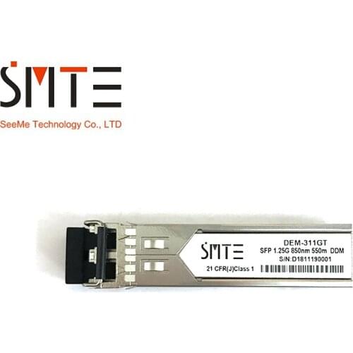 Compatible withDEM-311GT 1000BASE-SX SFP 850nm 550m DDM Transceiver Module