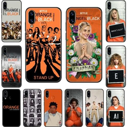 TV Orange Is The New Black Phone case For Huawei Honor Mate 5 7 8 9 10 20 i A X Lite Pro black fashion bumper painting prime