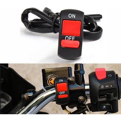 Universal Motorcycle Handlebar Flameout Switch ON OFF Button For Ducati MONSTER M 400 600 620 750 900 SS 750 800 900 1000 S4 S4R