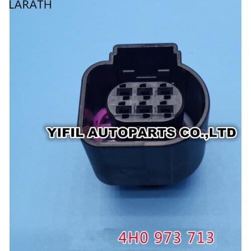 YIFIL 6 Pin/Way Female Waterproof LSU 4.9 Wide Band Oxygen Sensor Connector Throttle Plug For VW AUDI 4H0 973 713 1 928 404 669