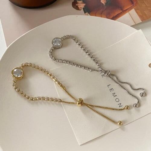 2021 New Korean Design Fashion Jewelry High-End Luxury Adjustable Female Prom Party Bracelet For Women Jewelry Gift