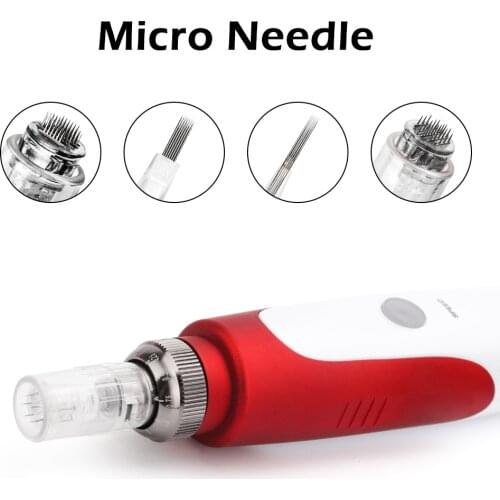 10/50pcs Micro Needle Bayonet Cartridge Replacement for Micro-needling Pen 9 Pin / 12 Pin / 36 Pin / Nano / 3D Dr Pen Needles