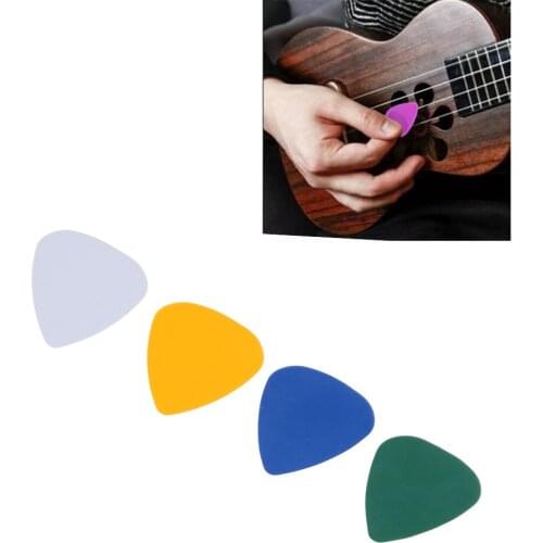 4/5 Pcs Plectrum Guitar Picks Smooth Surface Pick Acoustic Electric Guitar Bass Ukulele Pick Accesseries for Music Lovers Colour