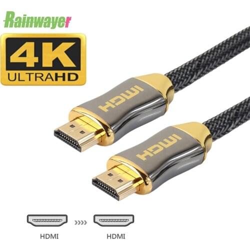 1M 2M 3M 5M 10M 15M 4K 60Hz HDMI To HDMI Cable High Speed 2.0 Golden Plated Connection Cable Cord For UHD FHD 3D Xbox PS3 PS4 TV