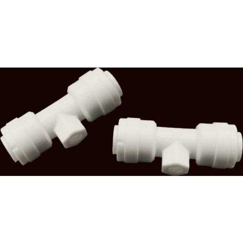 5pcs Low Pressure Irrigation 1/4'' 10/24 UNC Slip-Lok Misting Nozzle Tees for Cooling Mist System Garden Quick Connector