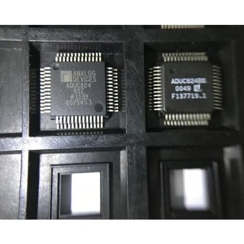 ADUC824BSZ ADUC824BS IC, microcontroller, 8051 core, 6-channel 24 / 16 bit ADC, DAC, mqfp52 new