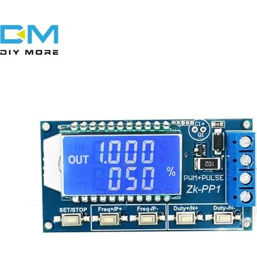 Dual Mode PWM PULSE Square Wave Rectangular Wave Signal Adjustable Generator Control Module DC Stepper Motor Drive Driver Board
